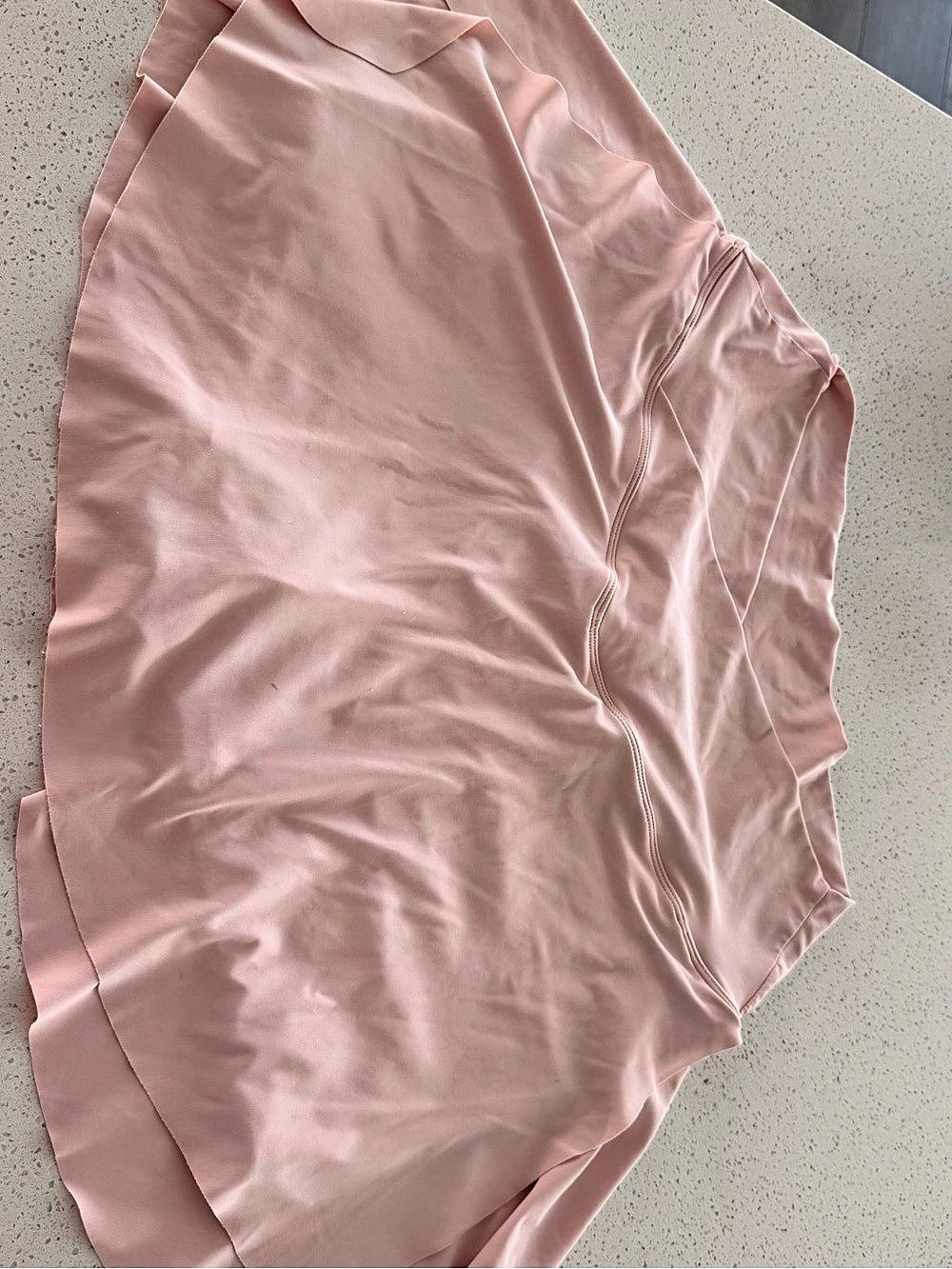 Butter soft pink A-Line Side-Pleat Tennis Skirt Pink One-Piece w/Shorts
